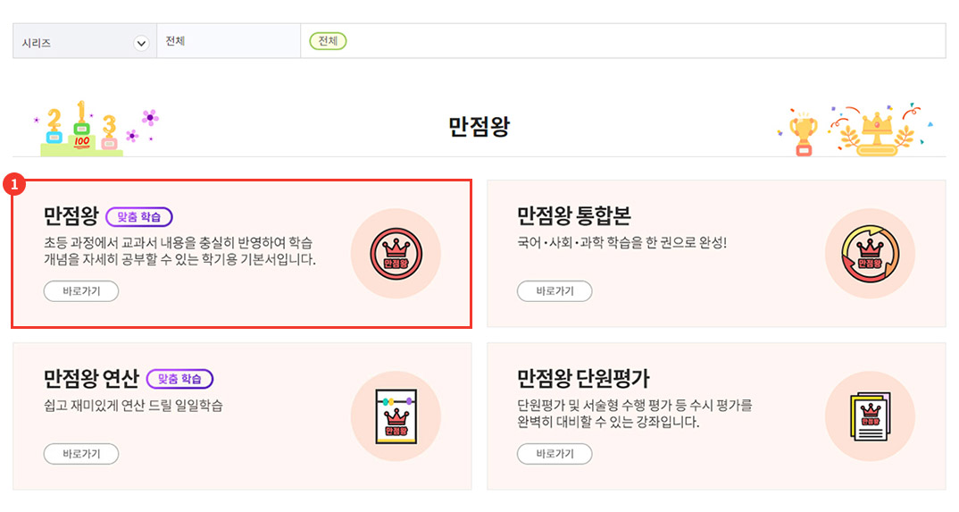 시리즈별 내용 참고 이미지